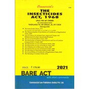 Commercial's The Insecticides Act, 1968 with Rules (Bare Act)